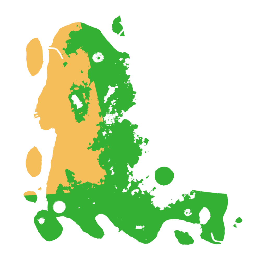 Biome Rust Map: Procedural Map, Size: 3800, Seed: 684331585