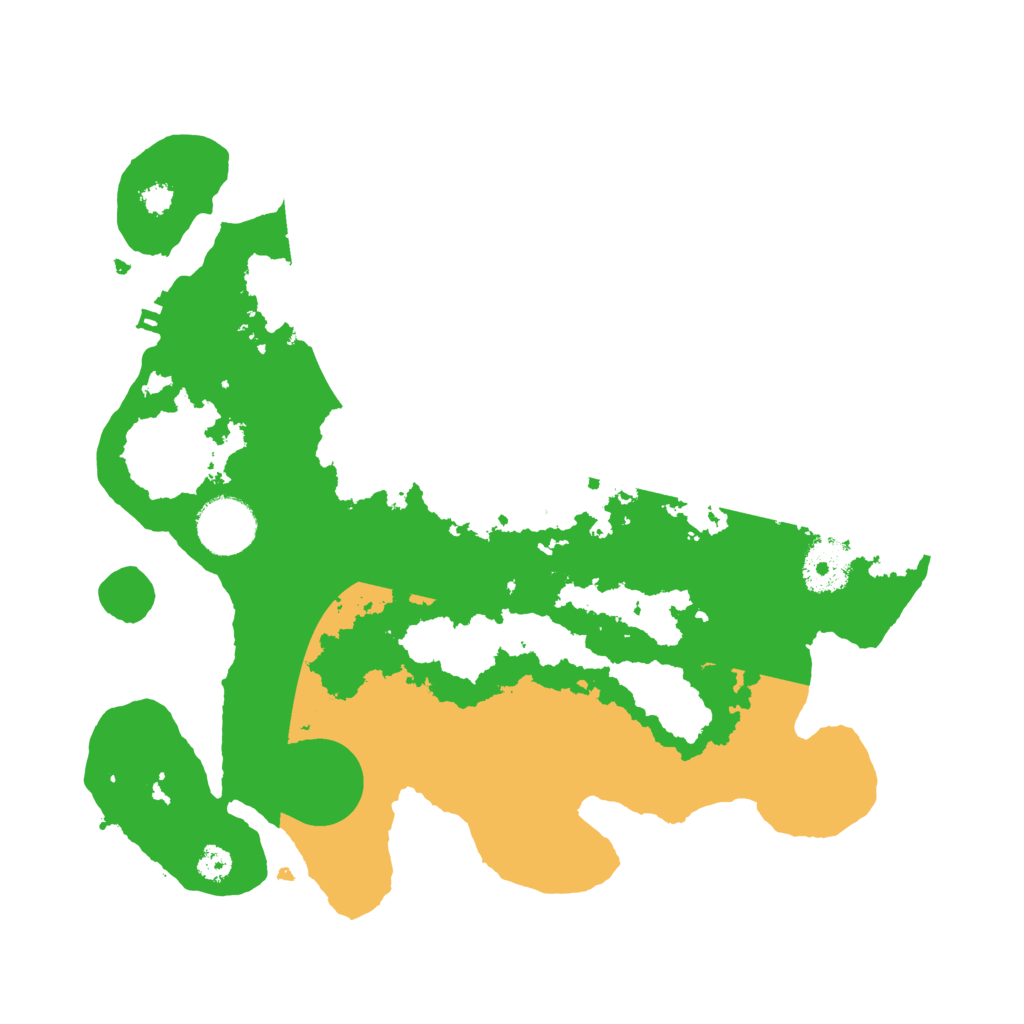 Biome Rust Map: Procedural Map, Size: 3100, Seed: 7376321