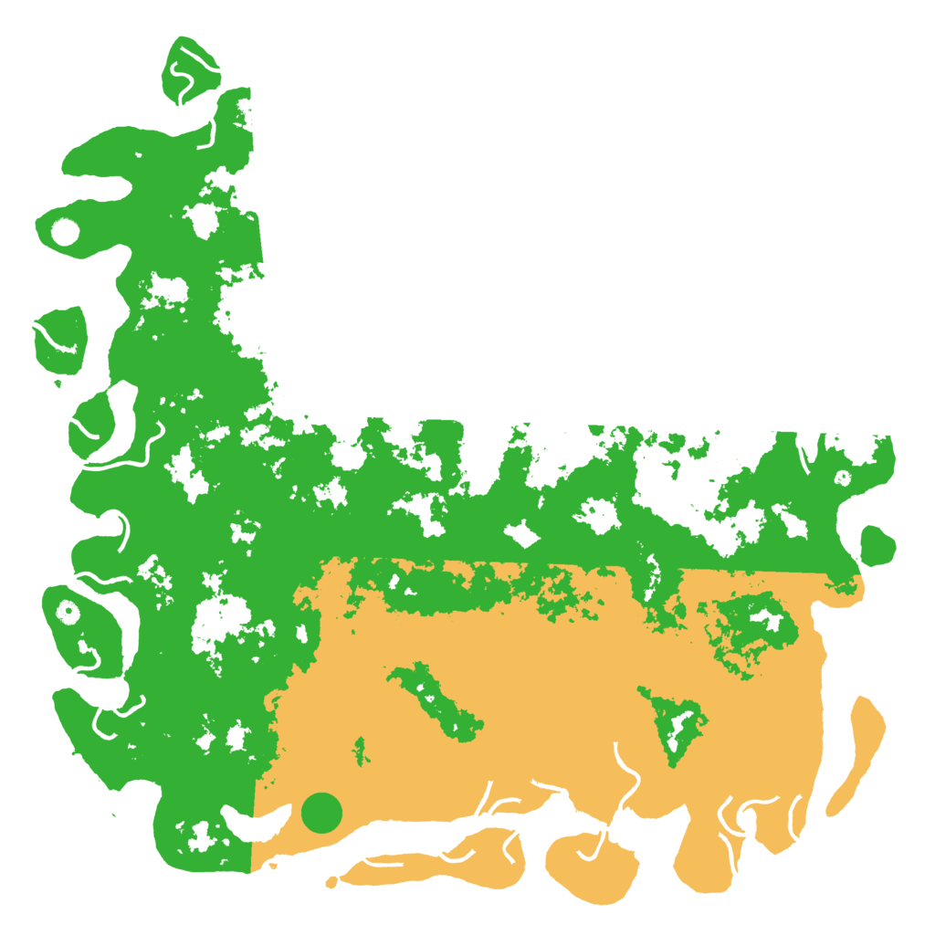 Biome Rust Map: Procedural Map, Size: 6000, Seed: 1573349215