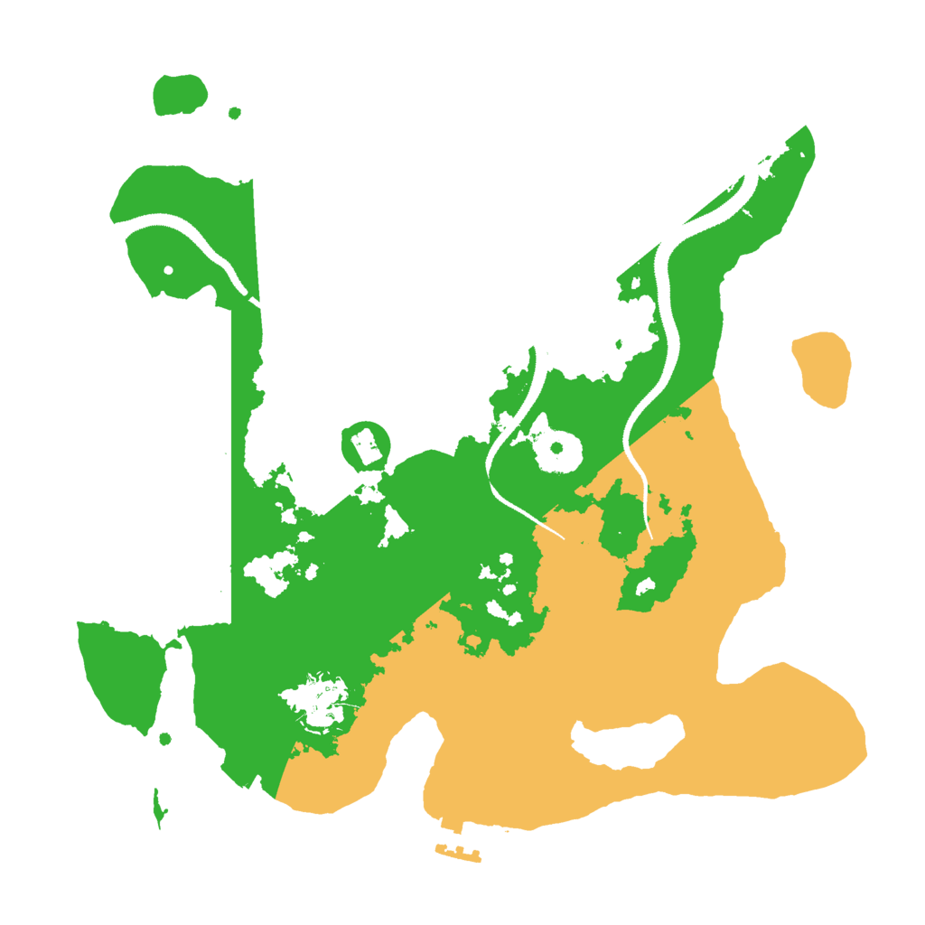 Biome Rust Map: Procedural Map, Size: 3000, Seed: 1153335332