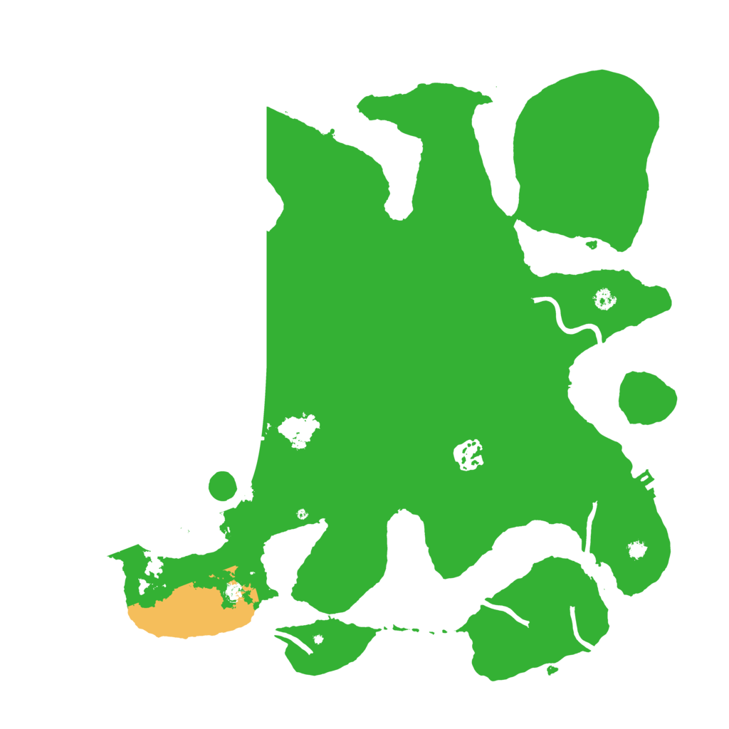 Biome Rust Map: Procedural Map, Size: 3500, Seed: 1700310509