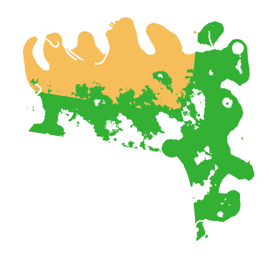 Biome Rust Map: Procedural Map, Size: 4000, Seed: 5554268