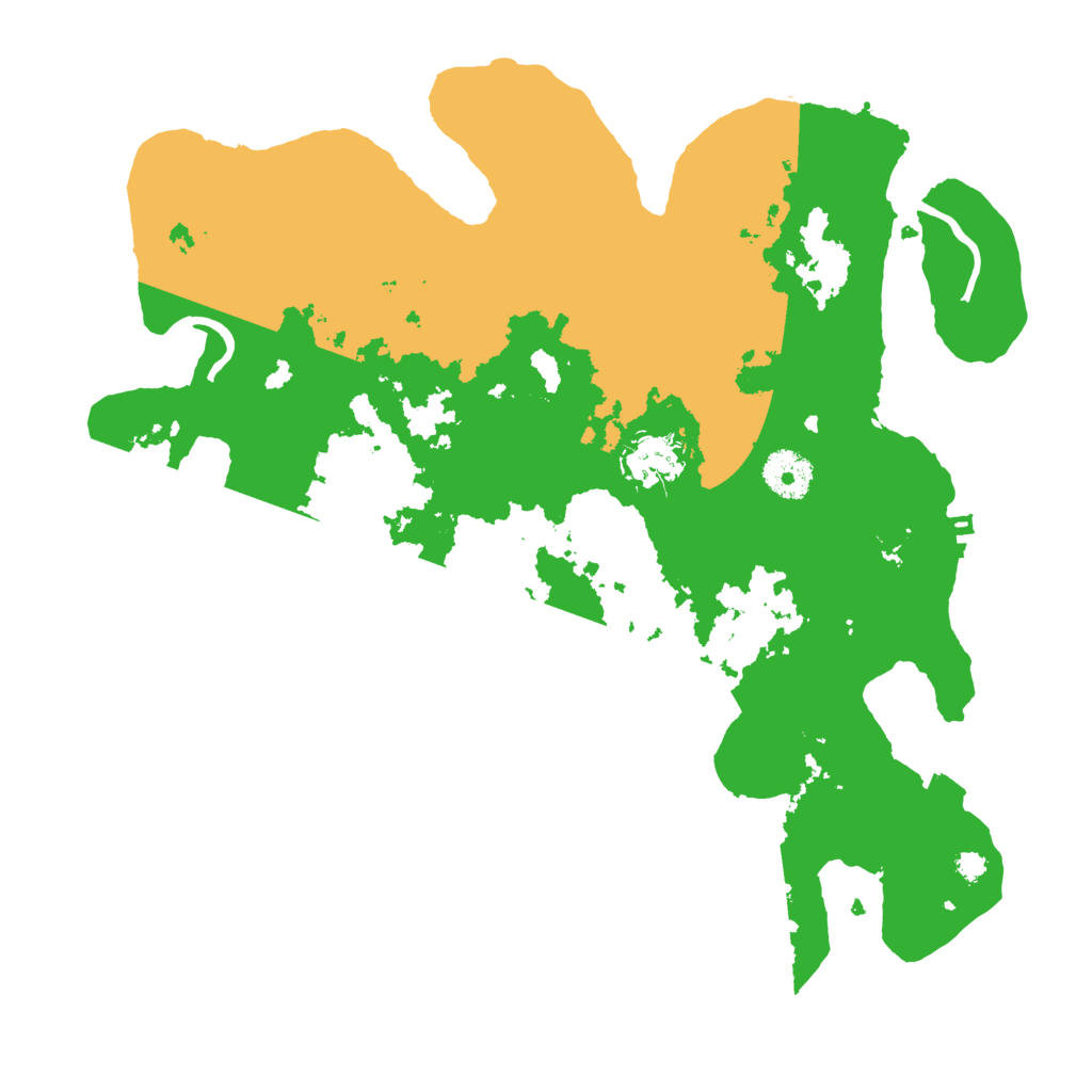 Biome Rust Map: Procedural Map, Size: 3400, Seed: 1046214069