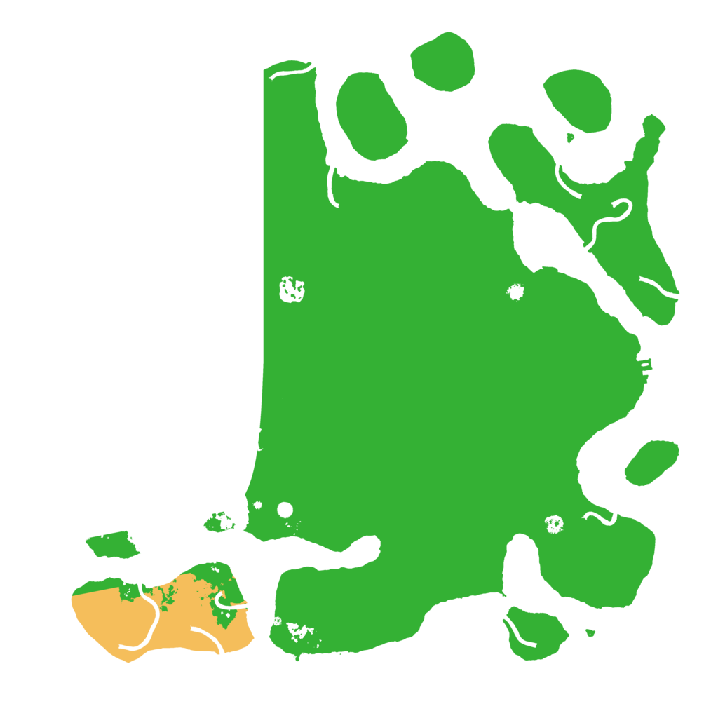 Biome Rust Map: Procedural Map, Size: 4000, Seed: 1551703346