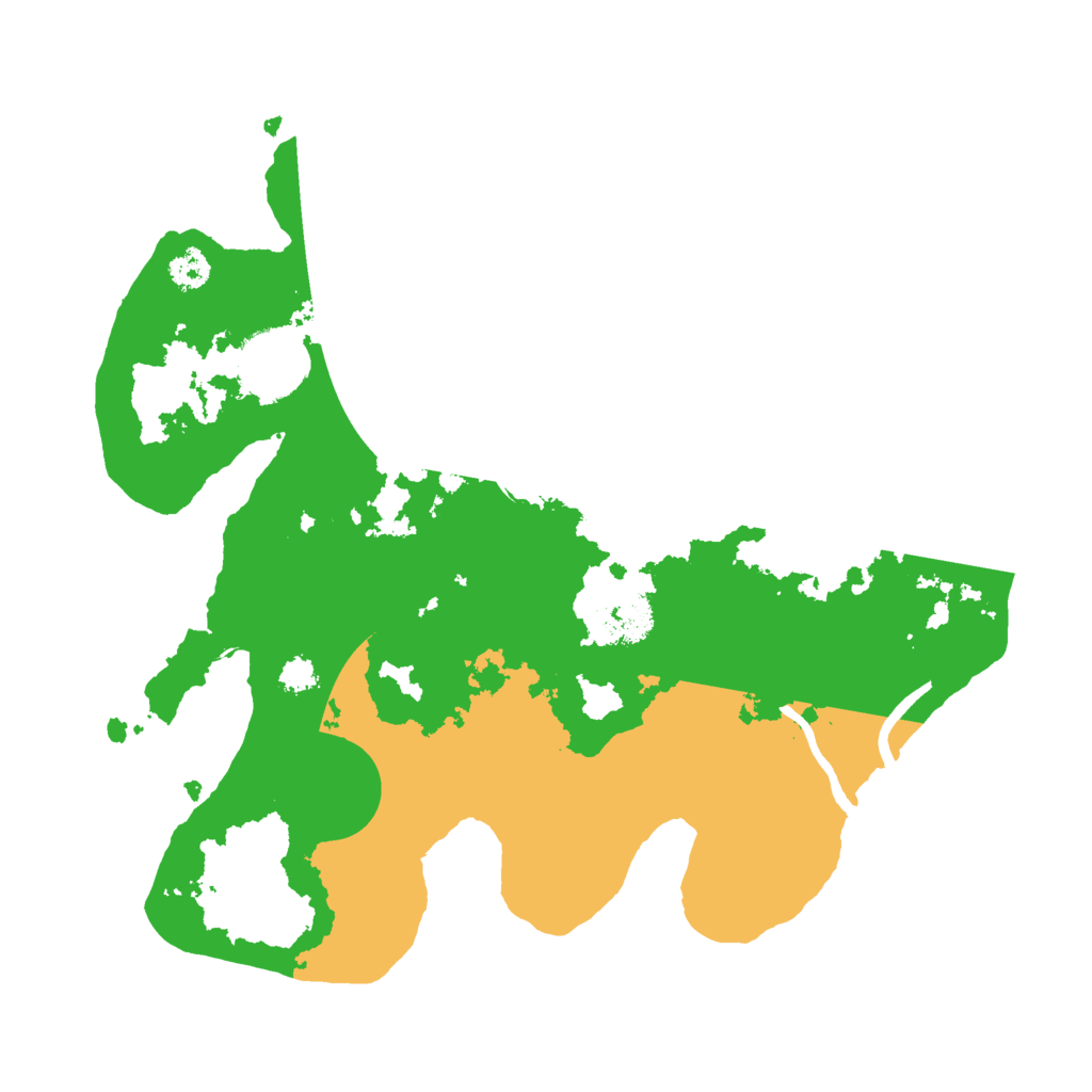 Biome Rust Map: Procedural Map, Size: 2800, Seed: 9322216