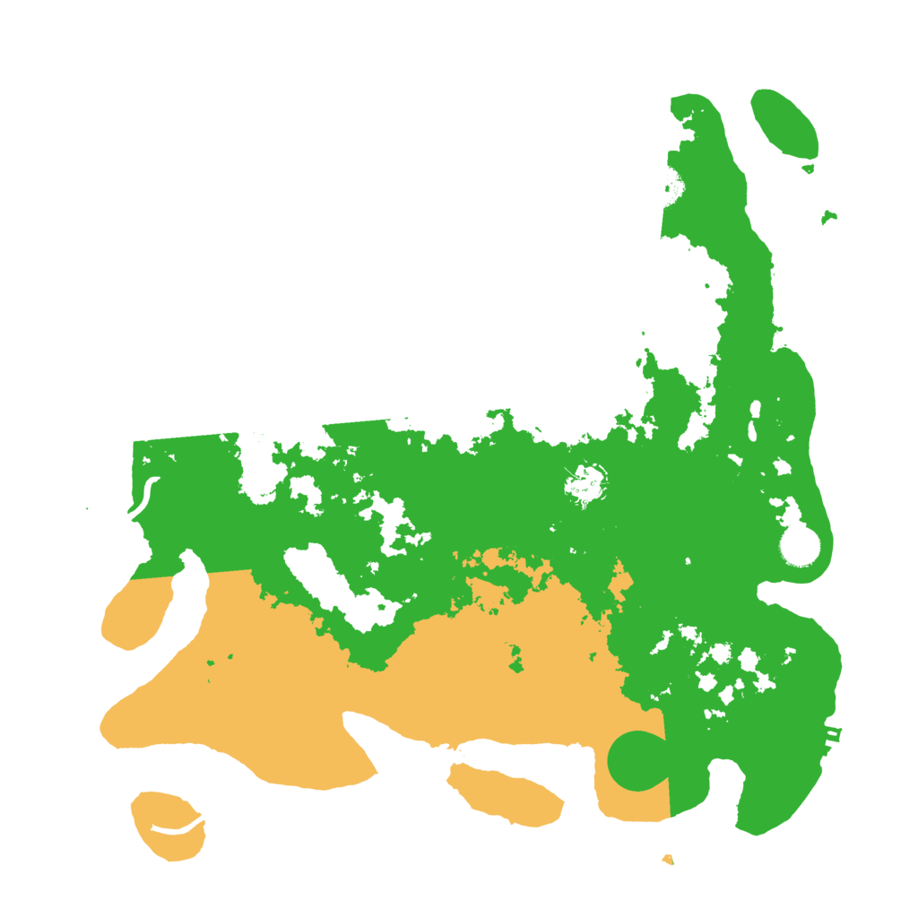 Biome Rust Map: Procedural Map, Size: 4000, Seed: 485158