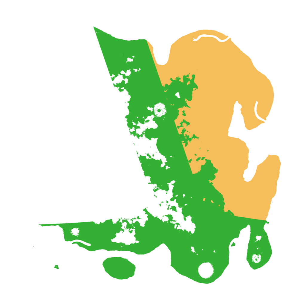 Biome Rust Map: Procedural Map, Size: 3500, Seed: 1026377486