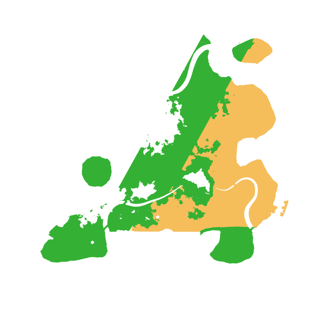 Biome Rust Map: Procedural Map, Size: 2800, Seed: 1759018884