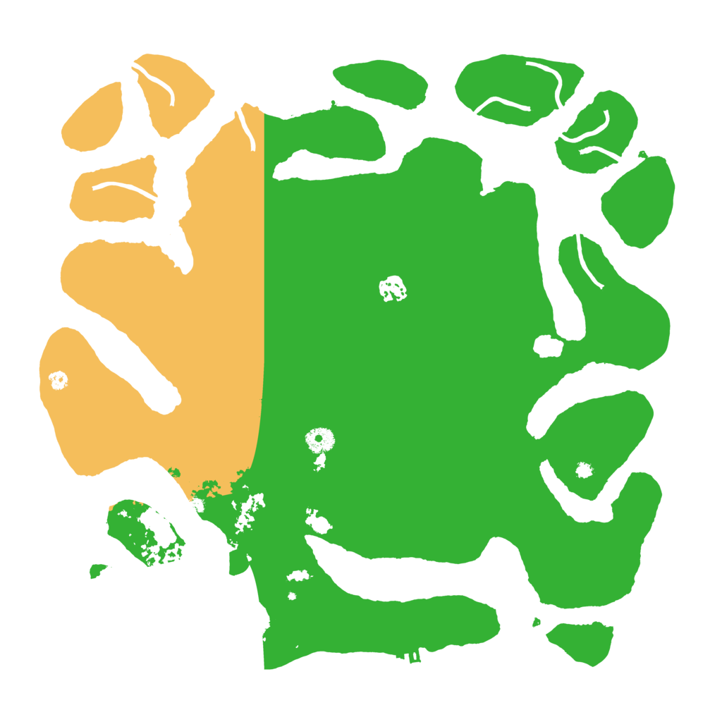 Biome Rust Map: Procedural Map, Size: 4000, Seed: 66789