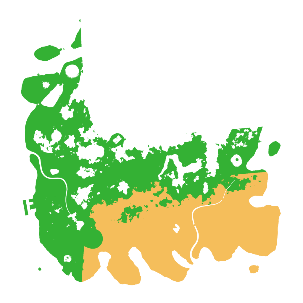 Biome Rust Map: Procedural Map, Size: 4000, Seed: 495171050