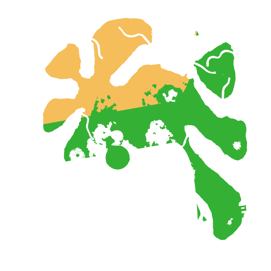 Biome Rust Map: Procedural Map, Size: 3000, Seed: 1822659146