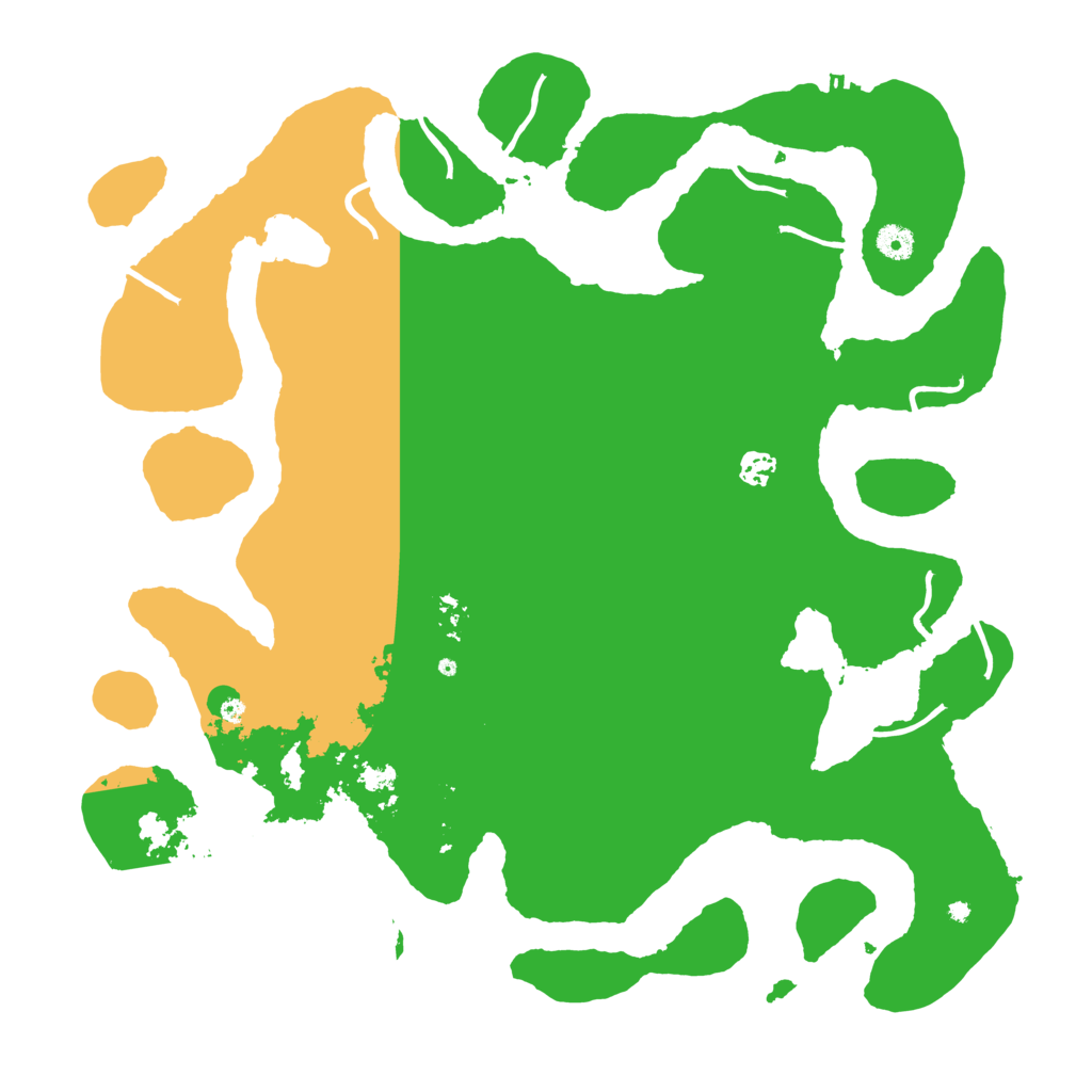 Biome Rust Map: Procedural Map, Size: 4500, Seed: 309370578