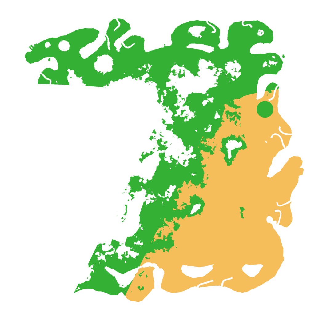 Biome Rust Map: Procedural Map, Size: 5000, Seed: 23667236