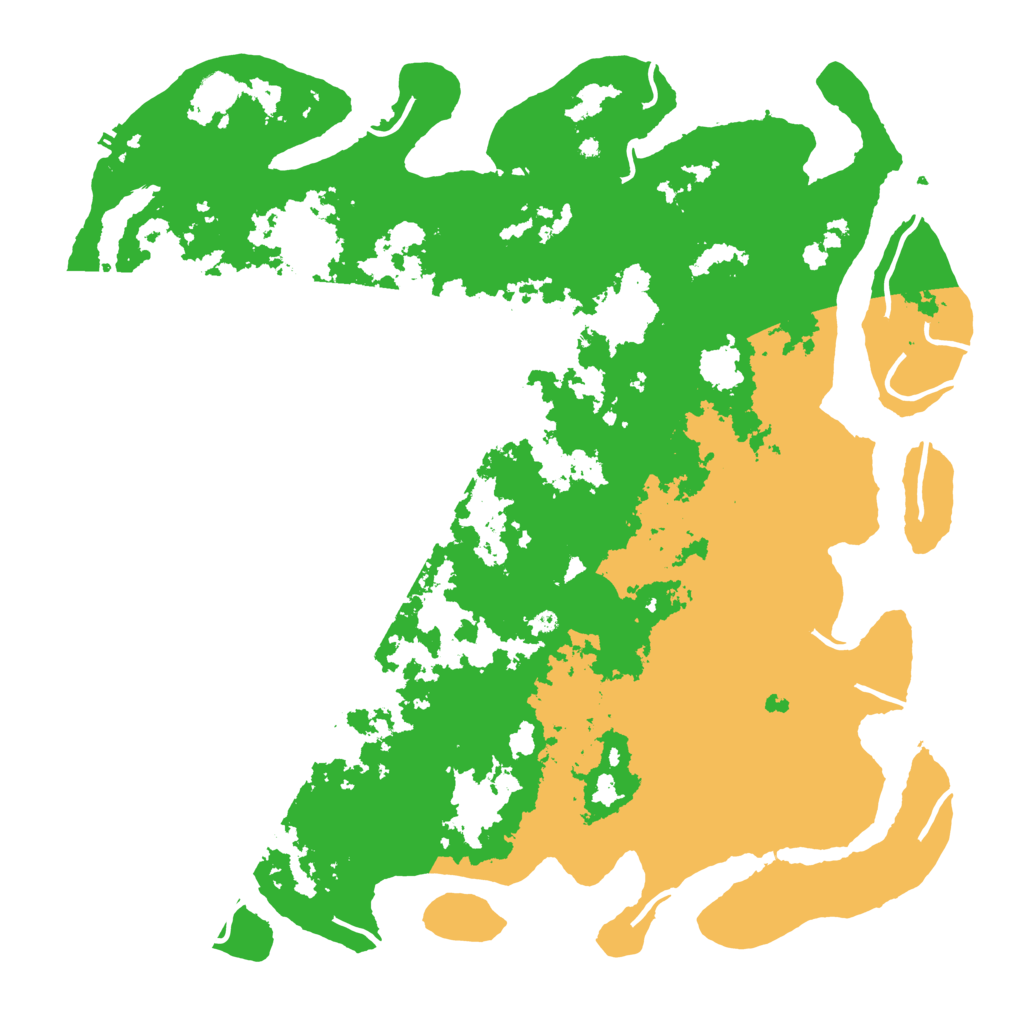 Biome Rust Map: Procedural Map, Size: 4800, Seed: 612534915