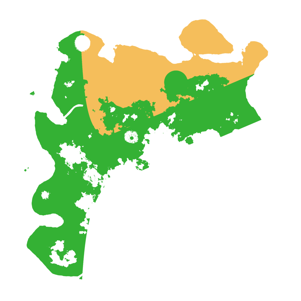 Biome Rust Map: Procedural Map, Size: 3400, Seed: 917696277