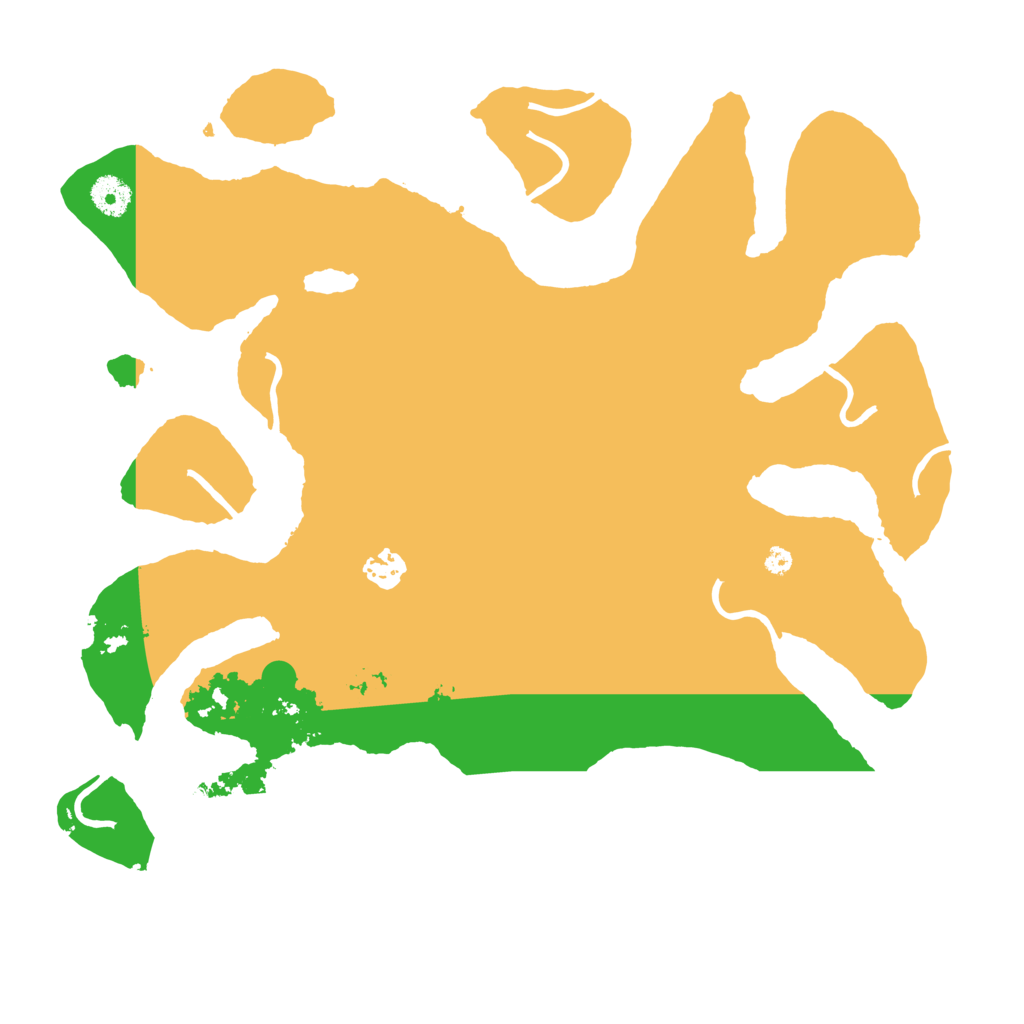 Biome Rust Map: Procedural Map, Size: 3900, Seed: 9811354