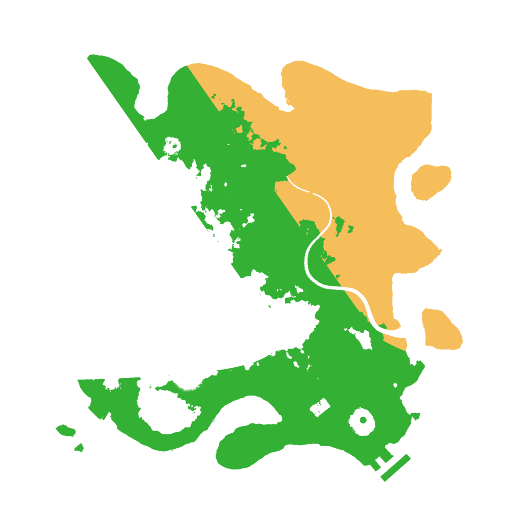 Biome Rust Map: Procedural Map, Size: 3000, Seed: 974738432