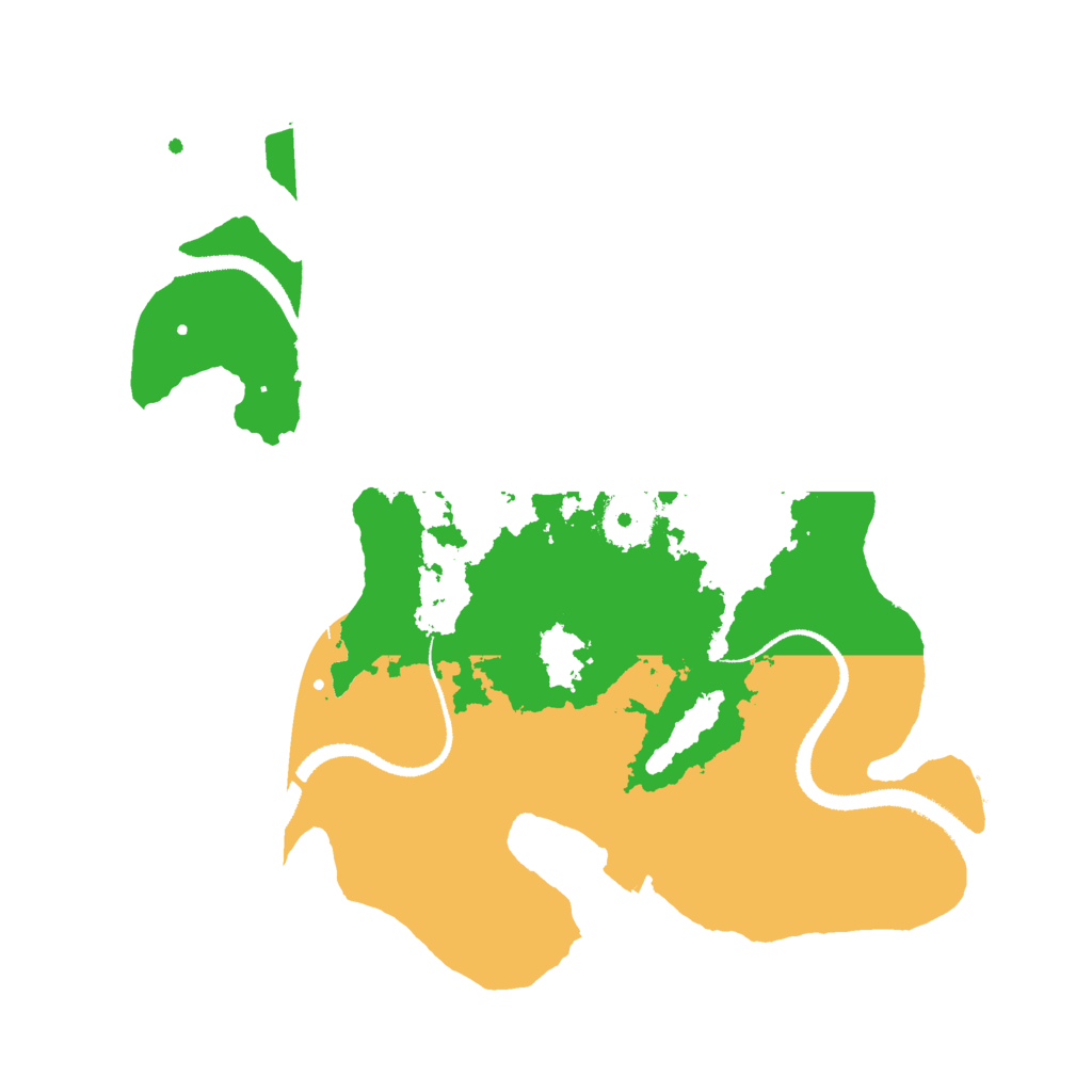 Biome Rust Map: Procedural Map, Size: 3000, Seed: 71998