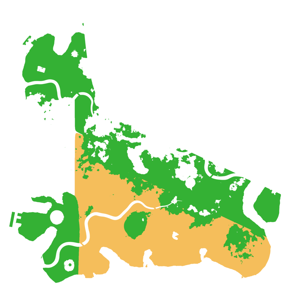 Biome Rust Map: Procedural Map, Size: 4000, Seed: 20210902