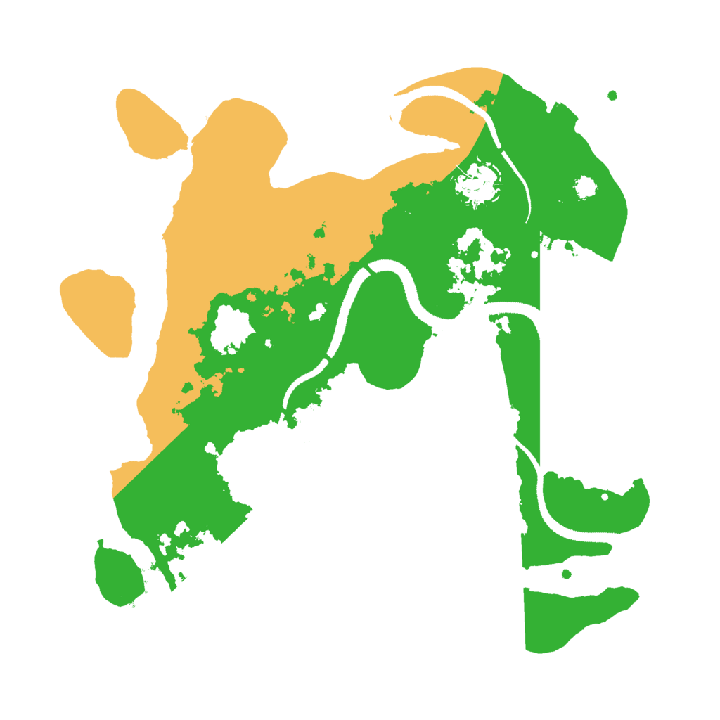 Biome Rust Map: Procedural Map, Size: 3000, Seed: 1204604865