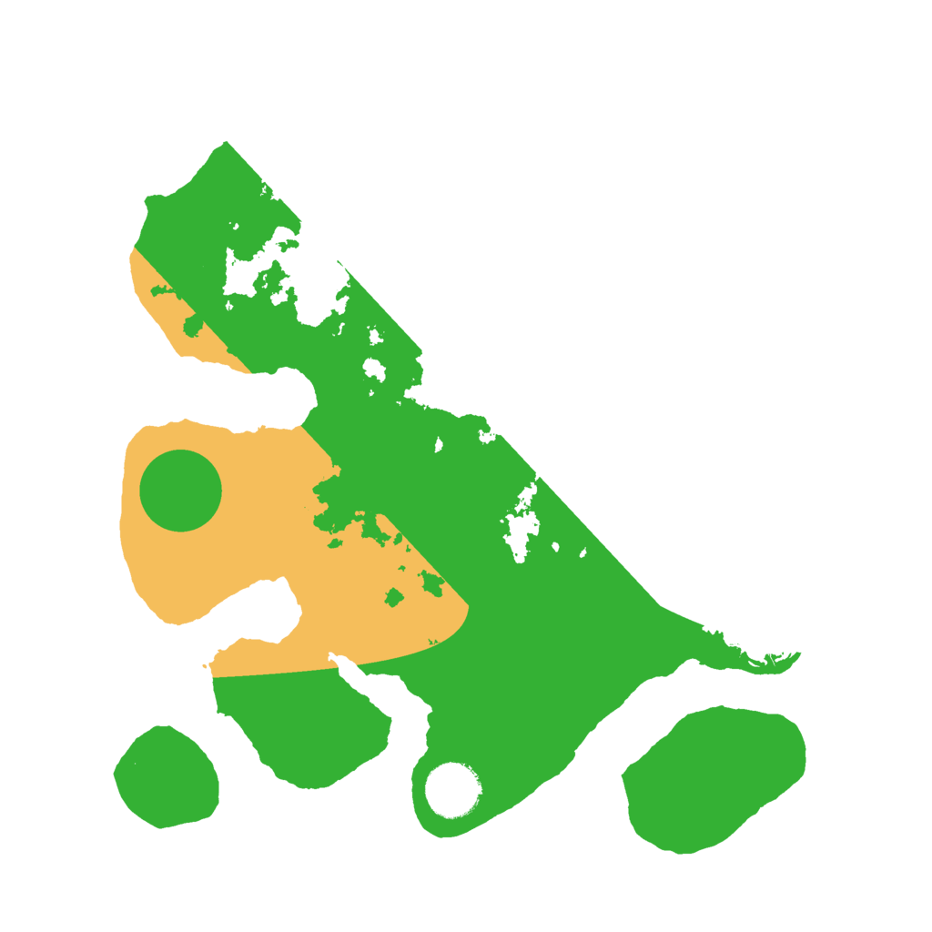 Biome Rust Map: Barren, Size: 3000, Seed: 1312024513