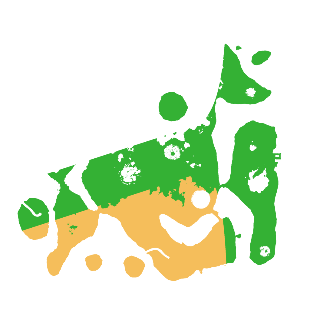 Biome Rust Map: Procedural Map, Size: 3000, Seed: 614420450