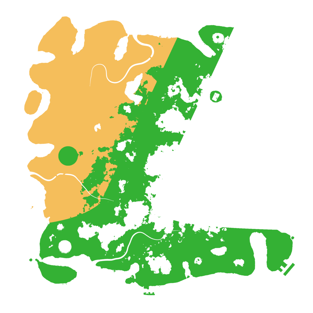 Biome Rust Map: Procedural Map, Size: 4250, Seed: 65189679