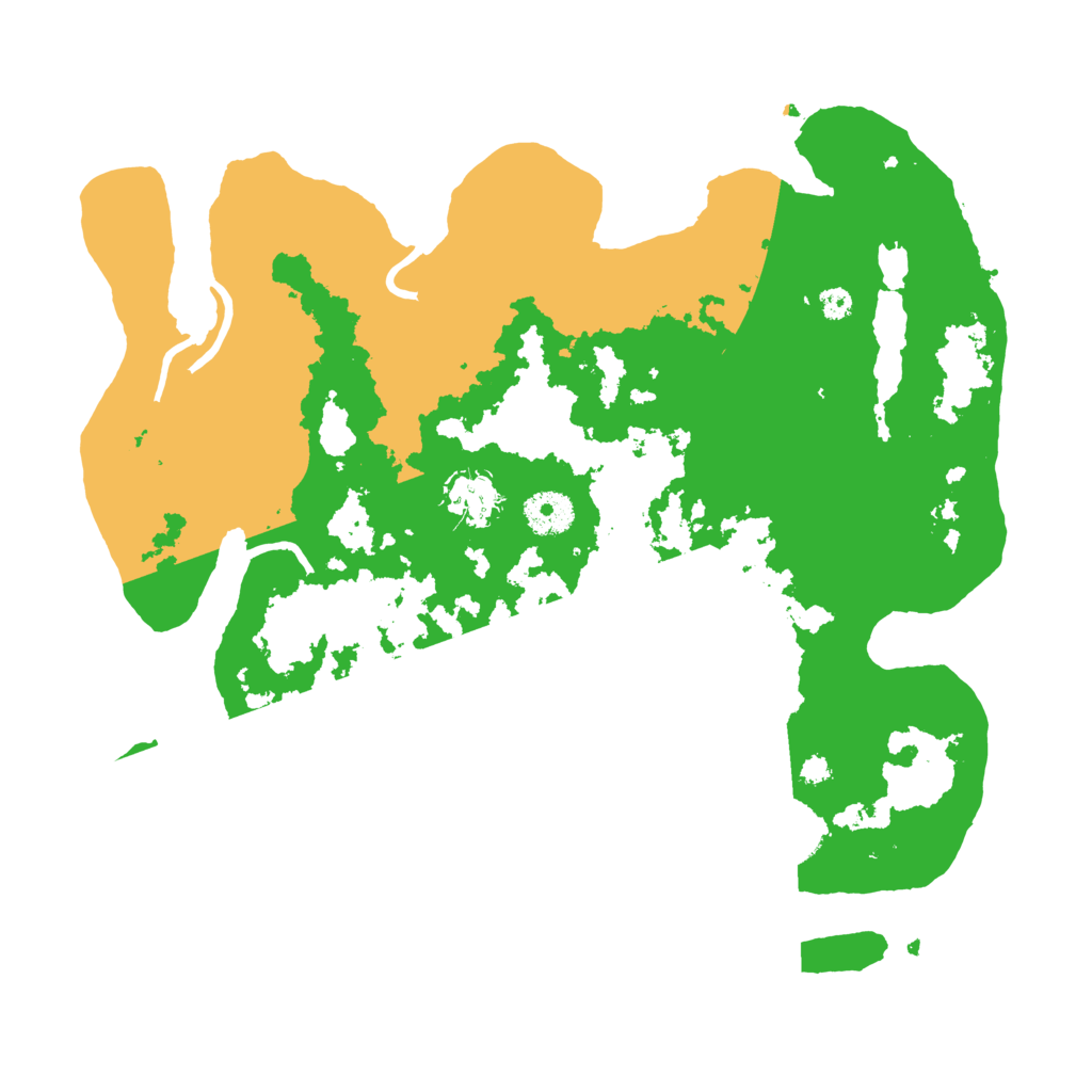 Biome Rust Map: Procedural Map, Size: 3500, Seed: 341839013