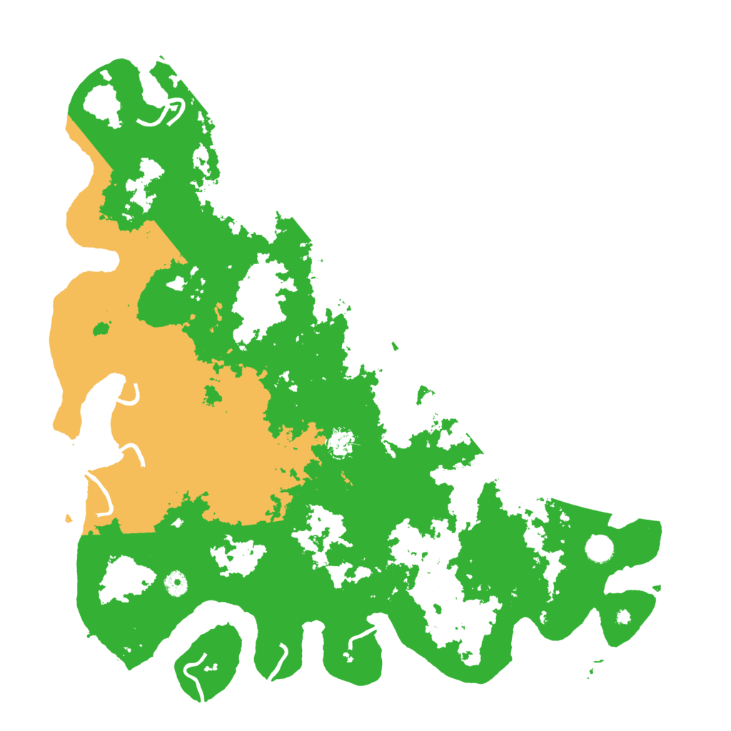 Biome Rust Map: Procedural Map, Size: 4600, Seed: 3596826