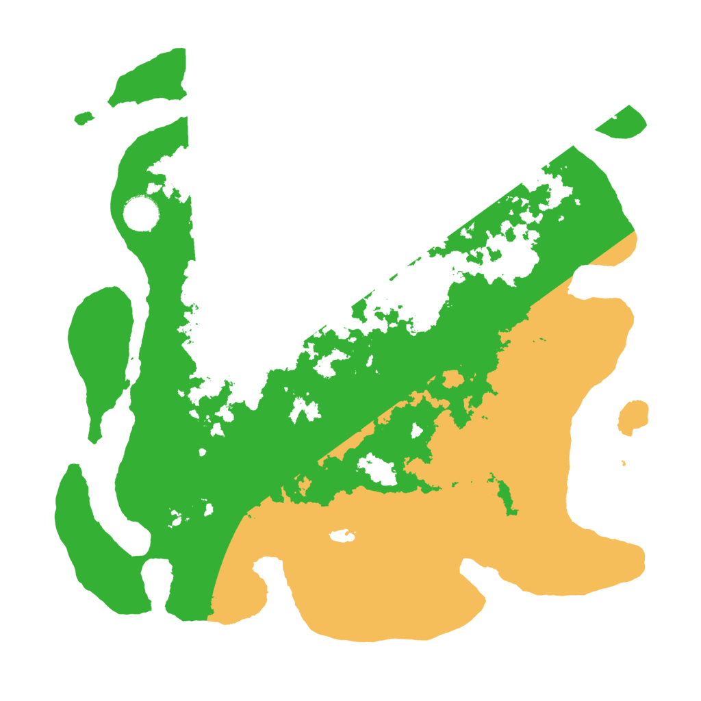 Biome Rust Map: Barren, Size: 3500, Seed: 276