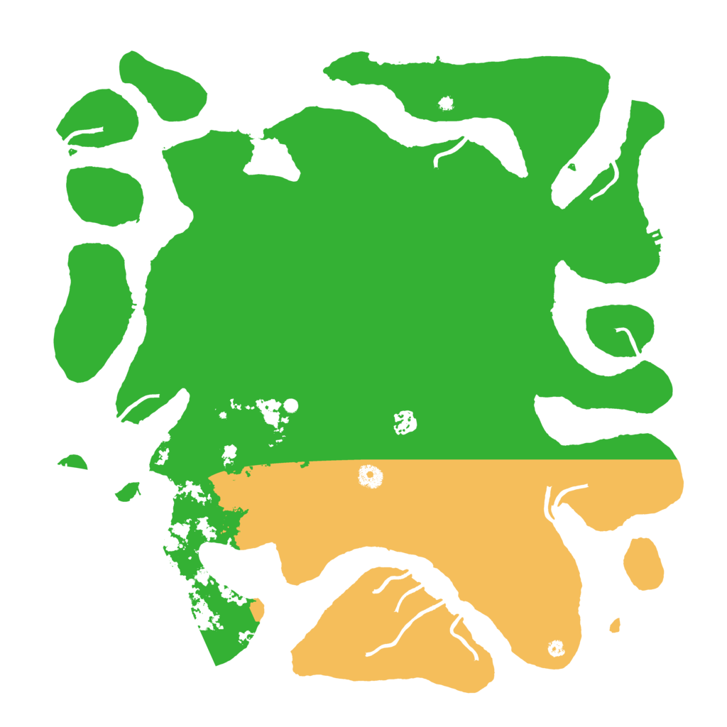 Biome Rust Map: Procedural Map, Size: 4500, Seed: 165723022