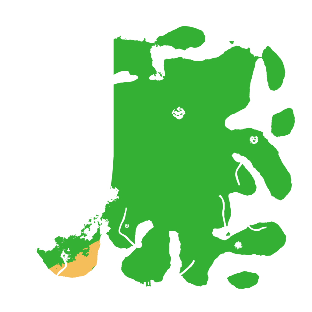 Biome Rust Map: Procedural Map, Size: 3850, Seed: 1547958602