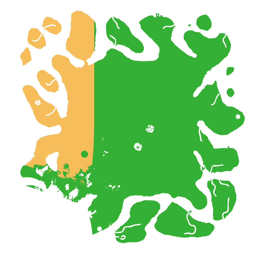 Biome Rust Map: Procedural Map, Size: 4800, Seed: 21330