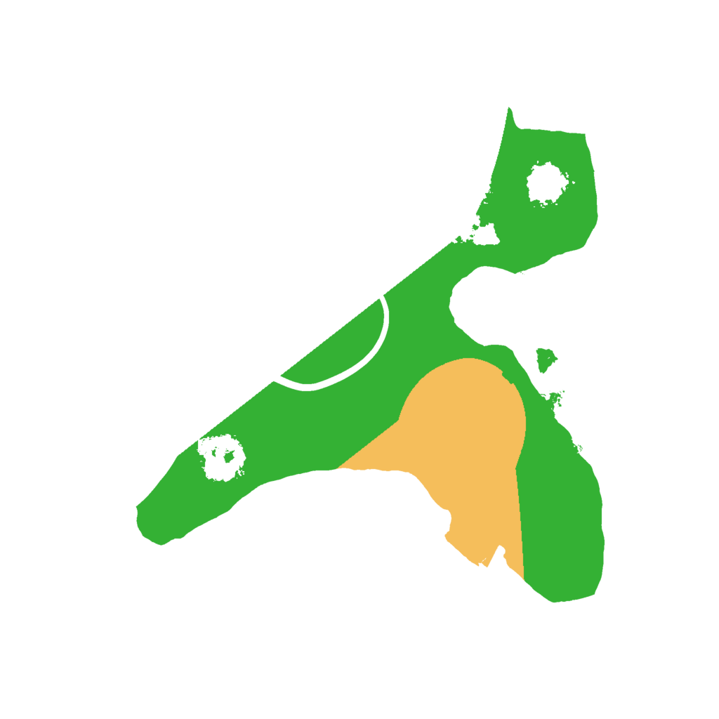 Biome Rust Map: Procedural Map, Size: 1600, Seed: 526874