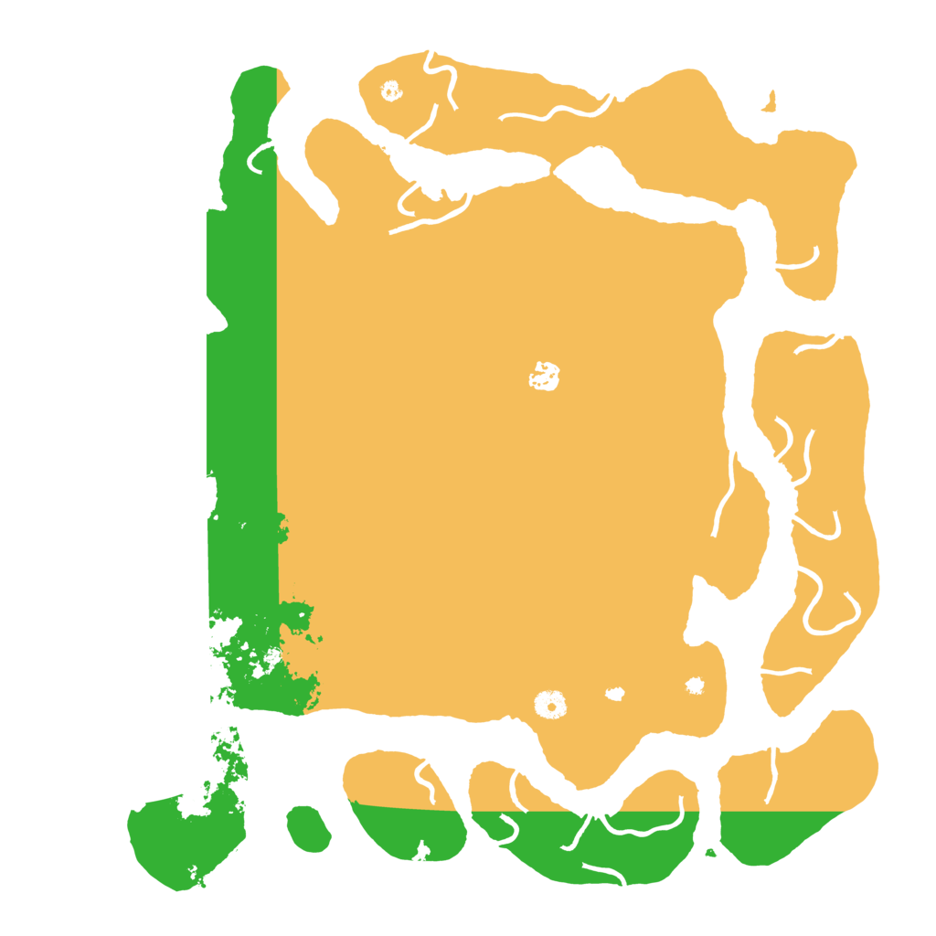 Biome Rust Map: Procedural Map, Size: 4600, Seed: 521479153