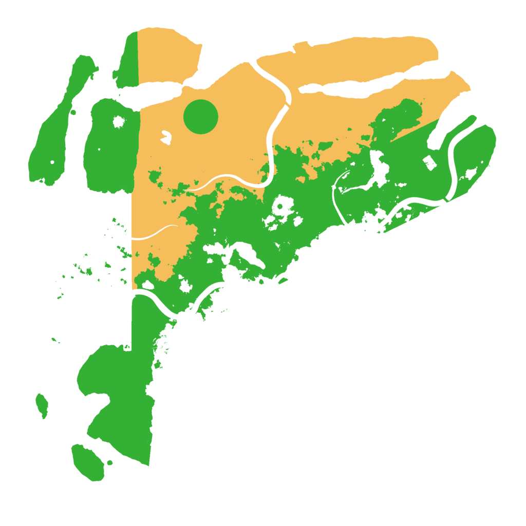 Biome Rust Map: Procedural Map, Size: 4000, Seed: 995