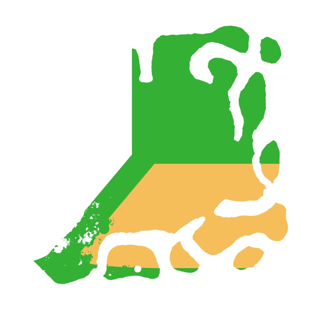 Biome Rust Map: Barren, Size: 4000, Seed: 17