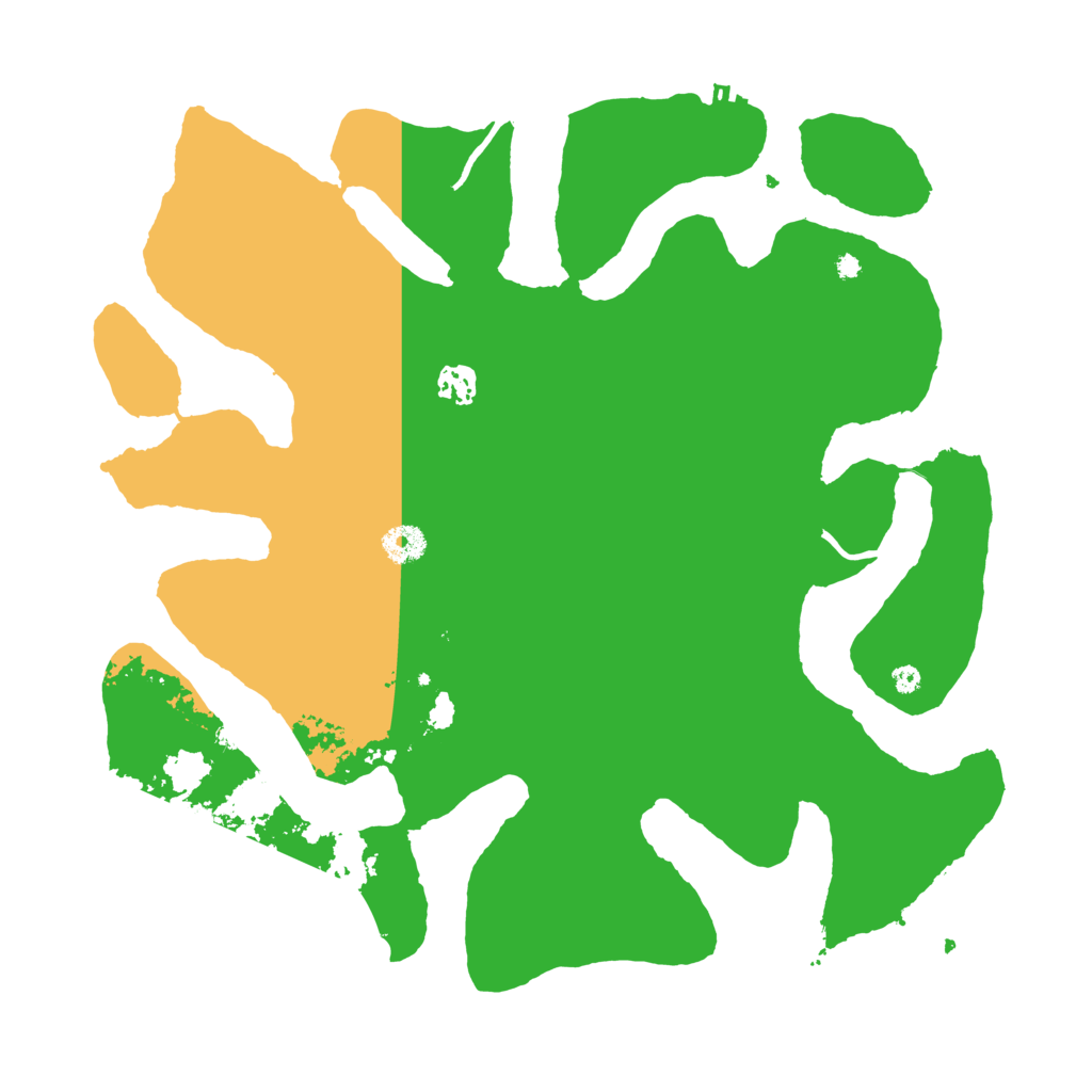 Biome Rust Map: Procedural Map, Size: 4000, Seed: 111131511