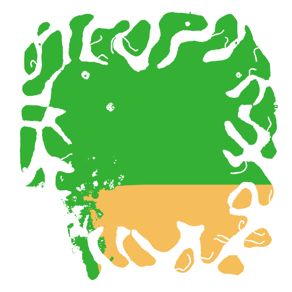 Biome Rust Map: Procedural Map, Size: 5400, Seed: 16113