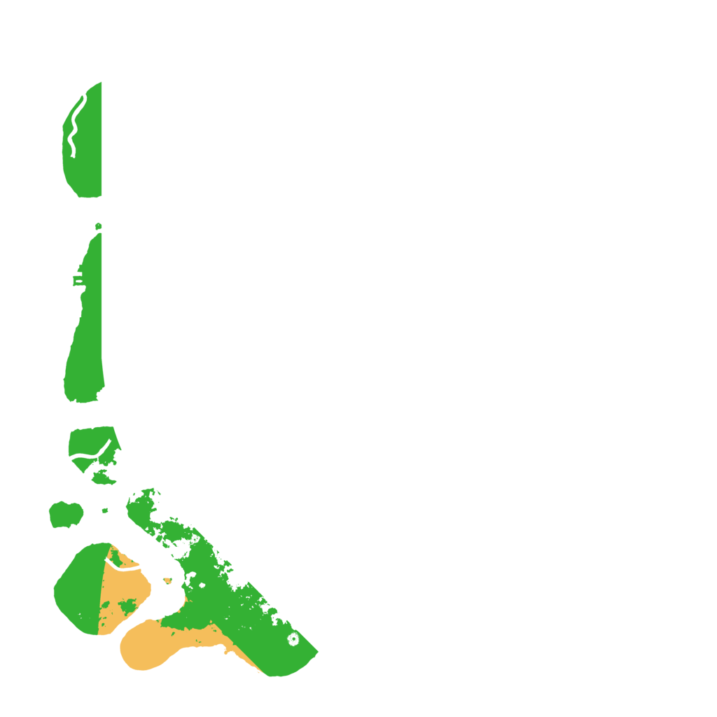 Biome Rust Map: Procedural Map, Size: 4500, Seed: 583644888