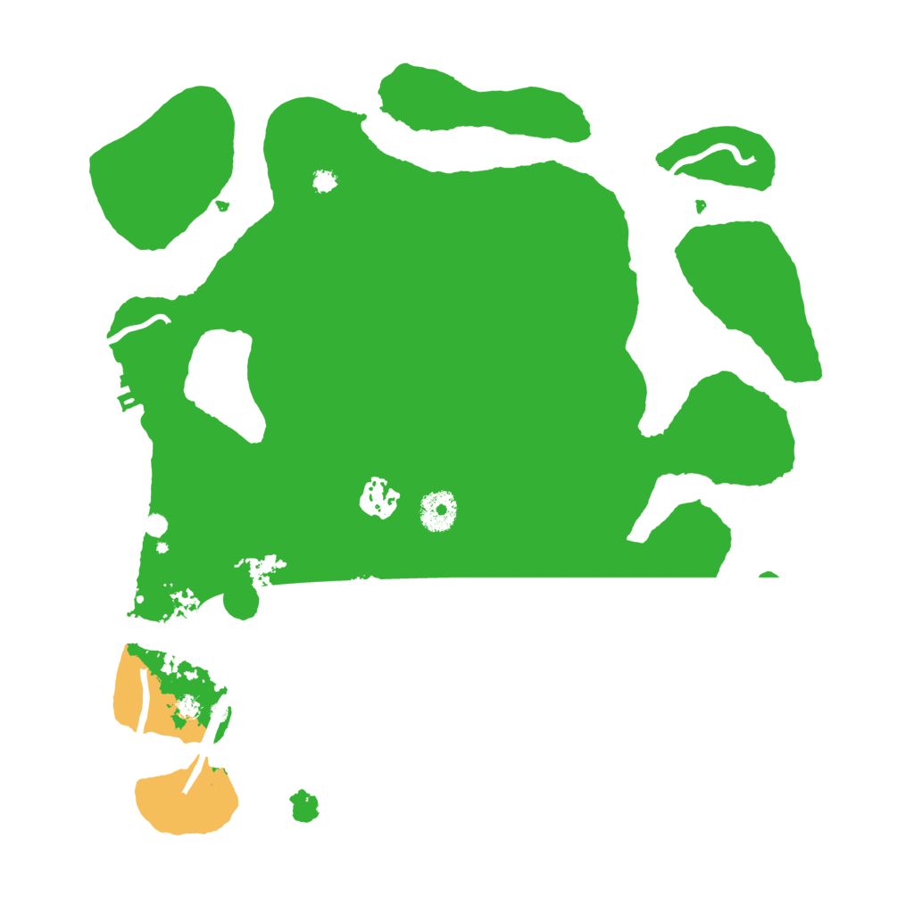 Biome Rust Map: Procedural Map, Size: 3500, Seed: 4208863