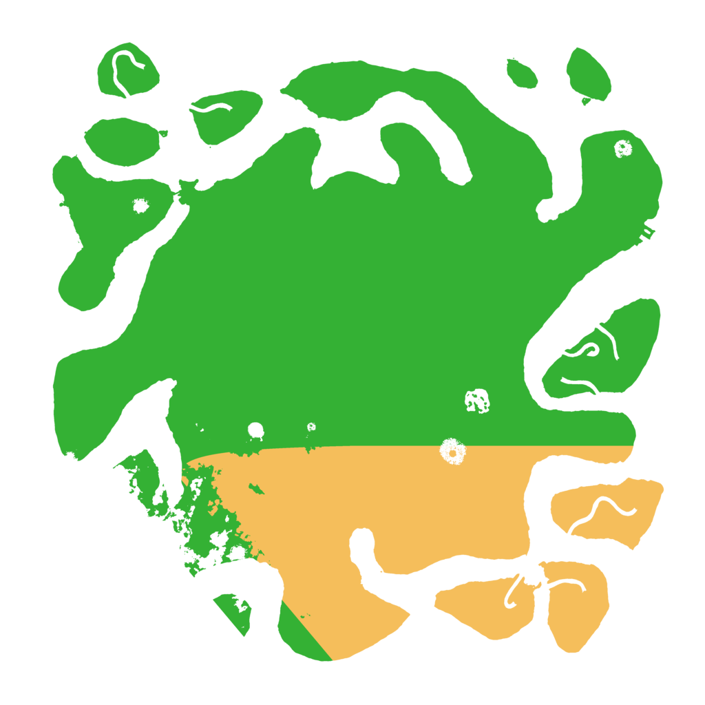 Biome Rust Map: Procedural Map, Size: 4096, Seed: 2032751635