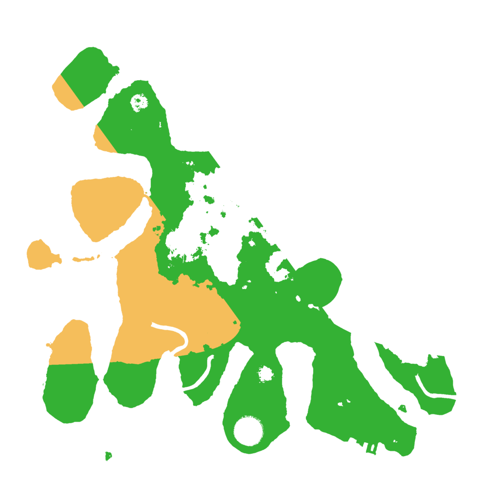 Biome Rust Map: Procedural Map, Size: 3000, Seed: 1127086875