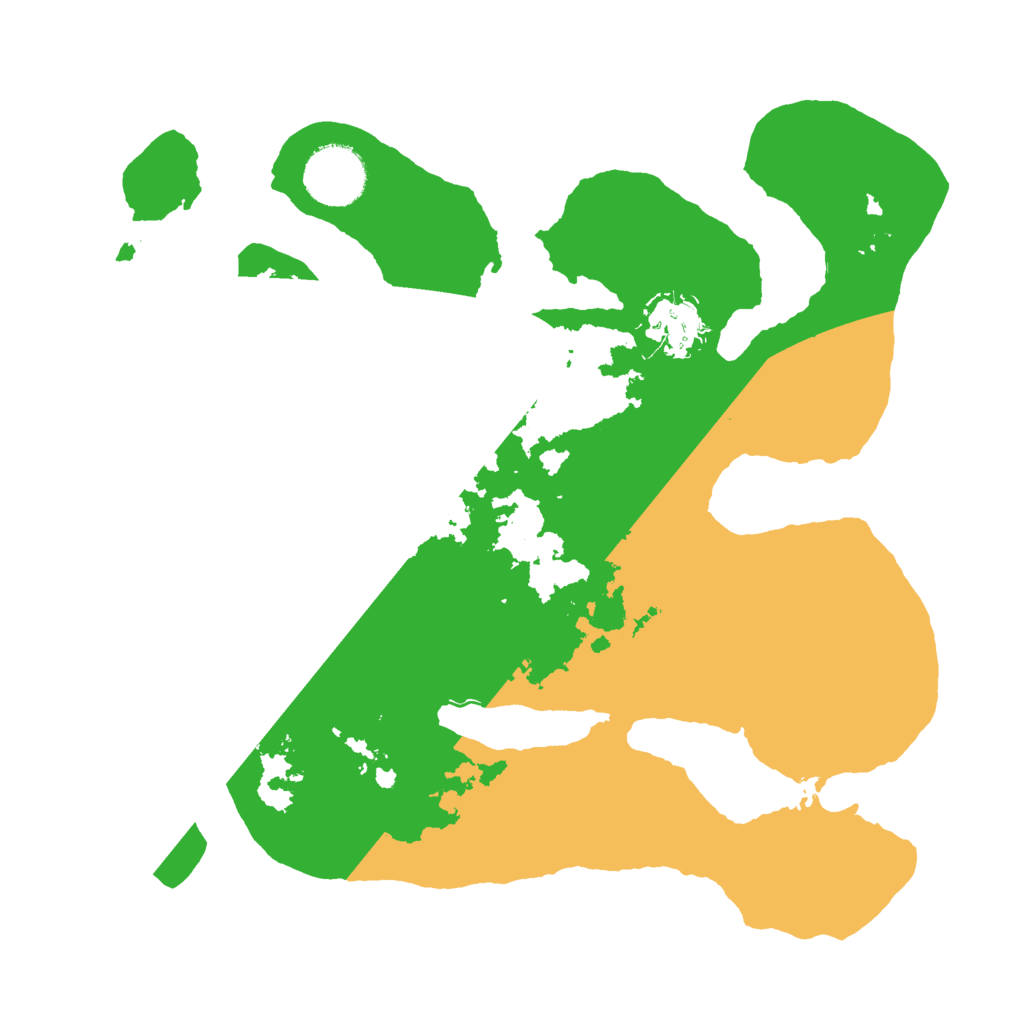 Biome Rust Map: Barren, Size: 2950, Seed: 62161612