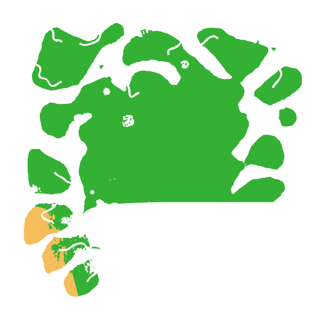 Biome Rust Map: Procedural Map, Size: 3876, Seed: 112358132