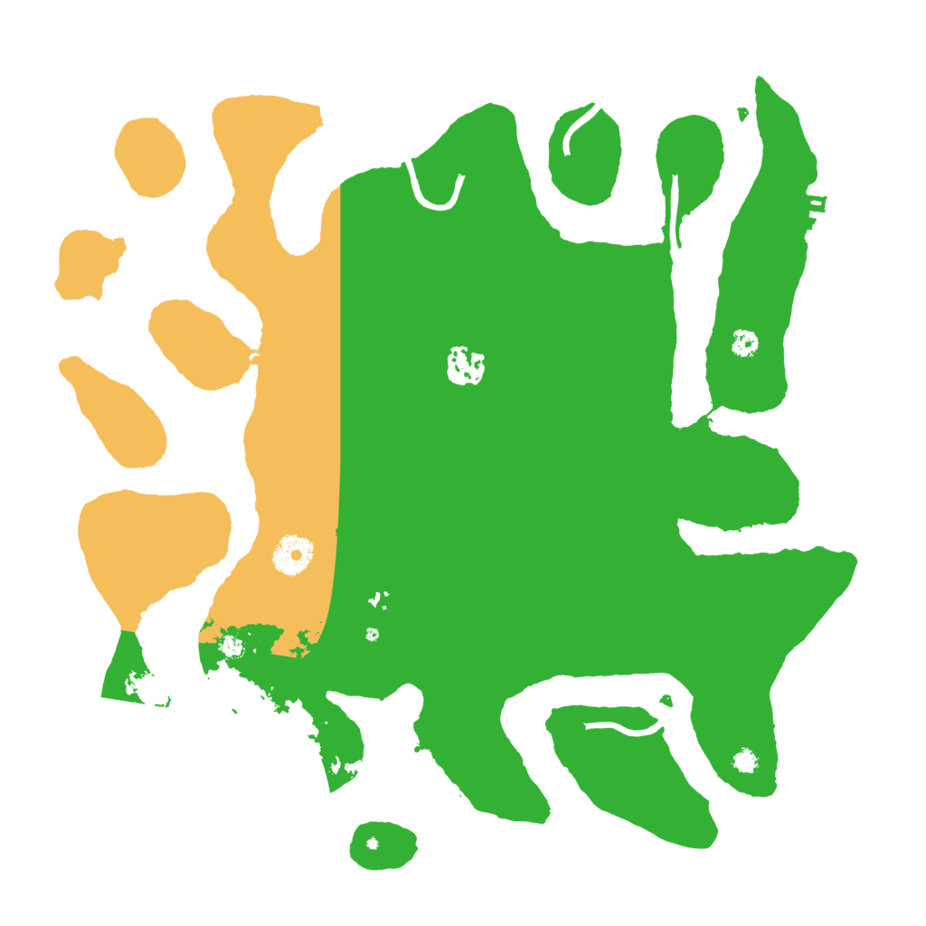 Biome Rust Map: Procedural Map, Size: 3500, Seed: 5367894