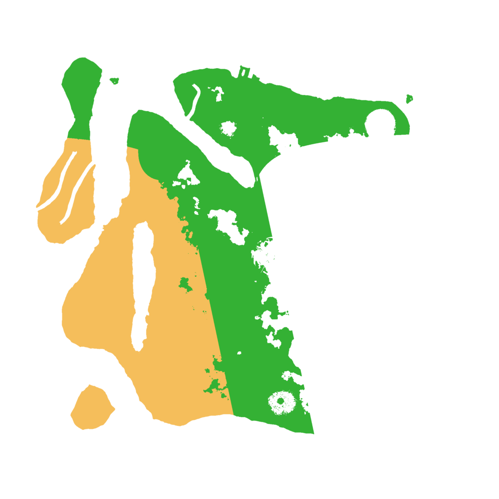 Biome Rust Map: Procedural Map, Size: 3000, Seed: 1370179369