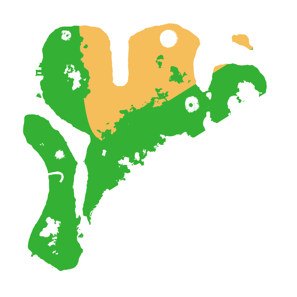 Biome Rust Map: Procedural Map, Size: 3000, Seed: 1219952164