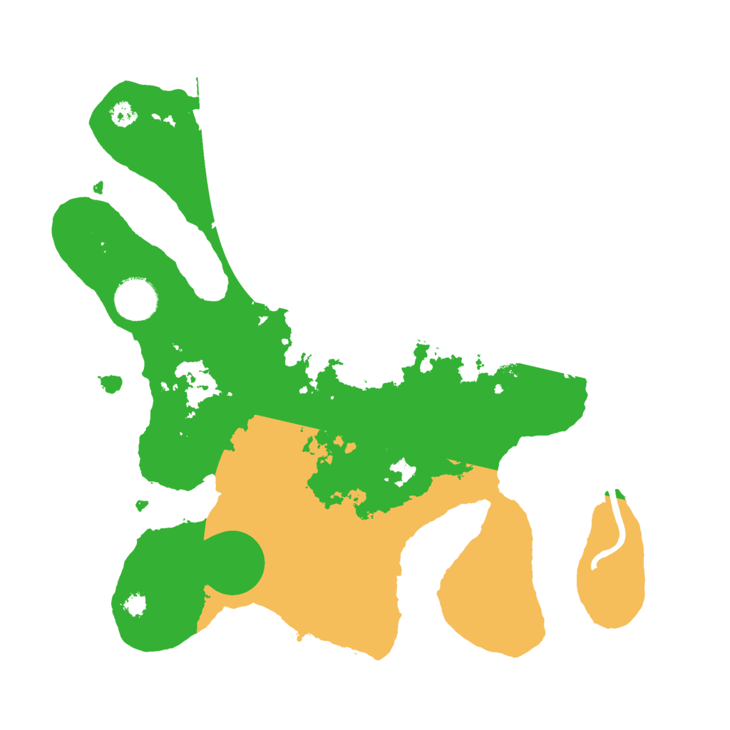 Biome Rust Map: Procedural Map, Size: 3000, Seed: 154824