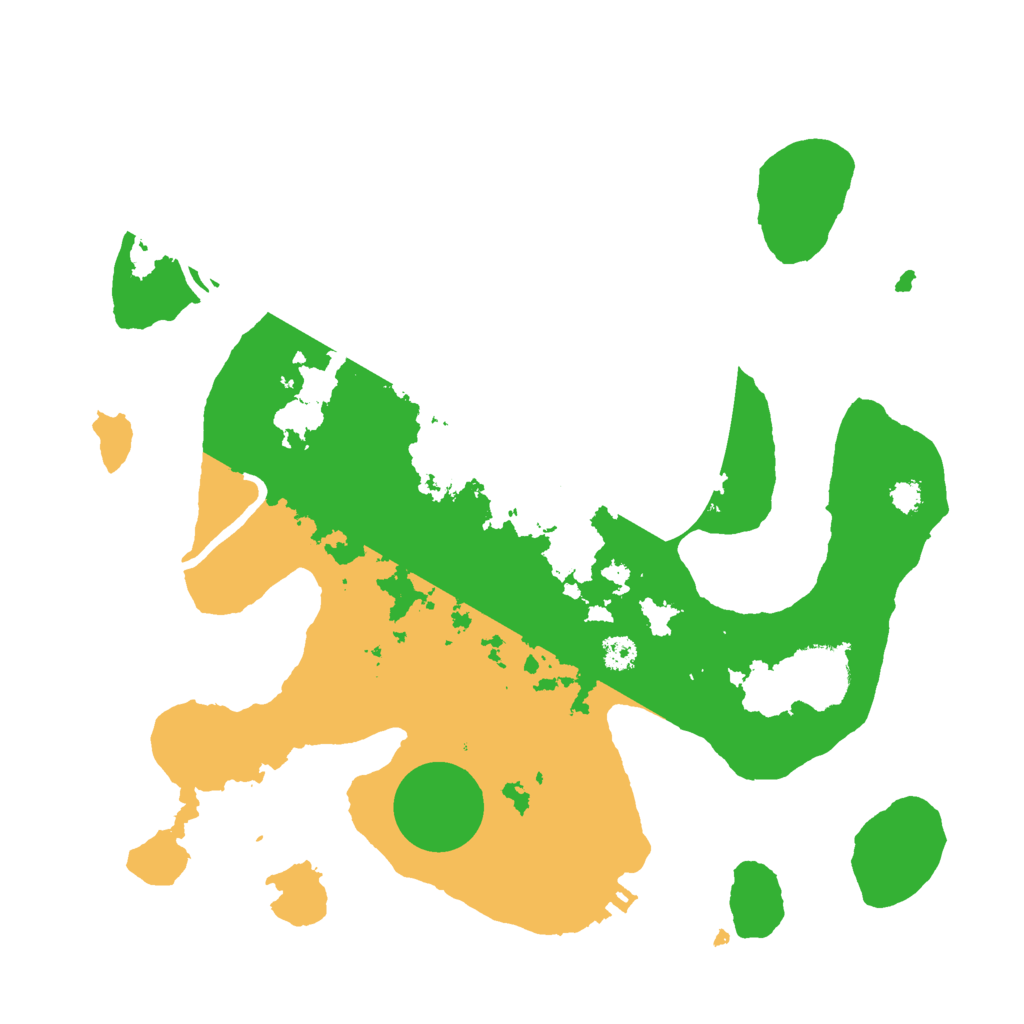 Biome Rust Map: Procedural Map, Size: 3000, Seed: 1624978